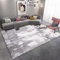 JGGXHM Teppiche im Tintenwaschstil Wohnzimmerdekoration Zuhause Couchtische Sofa Rutschfester Teppich waschbar Schlafzimmer-Fußmatten 70x120cm