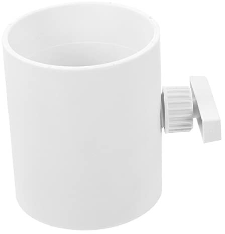 DIYEAH Rückstauklappe für Lüftungsrohre Verstellbare Luftstromkontrolle Einstellbar Robust und Luftdicht für Abluftschläuche und Abzugshauben