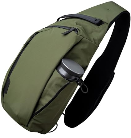 ALPAKA Metro Crossbody Sling Bag 7,5L – Umhängetasche Herren | Wasserfest, Magnetverschluss, Flaschentasche, Phone-Fach, Schultergurt, für 11-Tablets