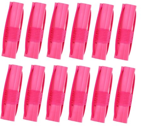 Gatuida 18 Stück Schwamm Haarwickler für Haare mit Einfachem Transport Weiche Lockenwickler für Selbstgemacht Haarstyling und Home Use