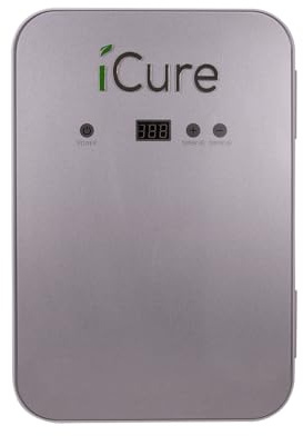 Générique ICure Mini Réfrigérateur de Conservation, Contrôle de Température et d'Humidité, Rangement pour Herbes et Concentrés, Protection Anti-UV