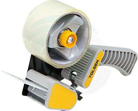 Tape dispenser with one roll of adhesive tape