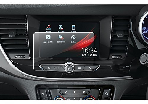 LFOTPP Opel Mokka X 7 Zoll Navigation Schutzfolie - Tempered Glas 9H Kratzfest Anti-Fingerprint Displayschutzfolie GPS Navi Folie
