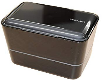 Takenaka Bento Box Erweitertes Doppelbett, schwarz.