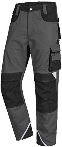 Nitras Motion TEX Plus 7612 Cargohose - Bundhose für die Arbeit - Grau - 42