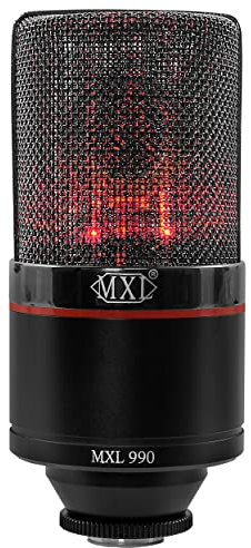 MXL 990 Blaze LED Grande Diaframma Cardioide Microfono Condensatore