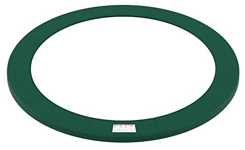 SONGMICS Replacement Trampoline Safety Pad Mat, Standard Spring Cover for 12 ft Trampolines, 366 cm in Diameter, 30 cm Wide, UV-Resistant, Tear-Resistant, Edge Protection, Green STP12GN