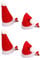 Lurrose Weihnachtsmütze Weihnachtsmütze Haarspange Weihnachtshaar Haarspange Ornamente für Frauen Weihnachtsmütze Party