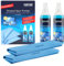 SUBTAN Bildschirmreiniger Set - Doppelpack - 2 x 100 ml Display Reiniger + 2 x Bildschirm Reinigungstücher 30 x 38 cm ideales Handy Reinigungsset für iPhone, iPad und andere Smartphone und Tablet