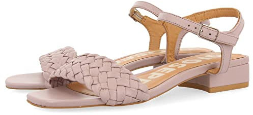 GIOSEPPO Sandalias Color Malva con Pala Trenzada para Mujer ROLANTE