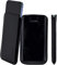 Suncase Original Leder Etui kompatibel mit iPhone 13 Pro (6.1) Hülle Tasche Ultra Slim Ledertasche Schutzhülle Case (mit Rückzuglasche) in schwarz