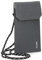 Zwei Handytasche zum Umhängen MP10 Smartphone-Etui für max. 16 x 9 cm große Smartphones, längenverstellbarer Riemen, wasserfestes Kunstleder (velours-ash)