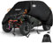 Quad Abdeckplane UTV Abdeckung,420D Heavy Duty Garage Wasserdicht Outdoor,Quad Zubehör Autoabdeckung Storage für Polaris Yamaha Sportsman Can-Am RZR Honda Kawasaki Rhino Defender Pioneer ATV