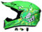 Motocross Fullface MTB Helm Kinder, ABS-Schale, Kinder Motocross Helm, Dirt Bike Helm, Herren ATV Motorradhelm MX Enduro, Motorradhelm Motorrad Downhill Helm, Mit Handschuhe Maske Brille ( Color : Gre