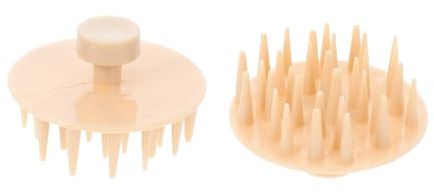 JECOMPRIS 5 Sätze Silikon-reinigungsbürste Für Die Kopfhaut Shampoo-bürste Für Schäumende Massage Und Verwendung Der Kopfhaut 2 Stück * 5