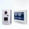 BT Security Portier interphone vidéo Modern 2 Fils - 1 Appartement - 1 écran Tactile Smart 7 Blanc - avec Lecteur de Badge
