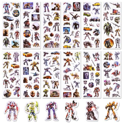 Anime Stickers for Kids, 12 Sheets Cute 3D Stickers Adult, Kawaii Puffy Stickers for Children Party Bags Filler, Cartoon Waterproof Vinyl Stickers for Laptop Skateboard Scrapbooking Water Bottle