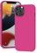 YATWIN Silicone Case for iPhone 12 Pro Max, Soft-Touch, Shockproof, DustProof, Antiskid Full Body Armour Phone Cover for Apple iPhone 12 Pro Max - Magenta