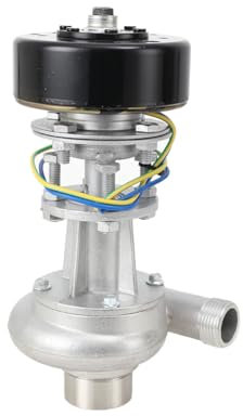 NICCOO Mikro Hydroelectric Generator, 1000 Watt Wasserturbinengenerator Wasserkraftwerk Energieerzeuger, Wasserkraftgenerator aus Aluminiumlegierung, Höhenunterschied von 15M, 75mm Rohrdurchmesser