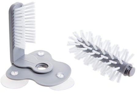 Healvian Cup Cleaner Brush Suction Wall Lazy Mug Cleaner for Glassware Cleaning Easy Kitchen Cleaning Tool