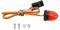 RC-Polizeilicht, rundes, analoges, superhelles RC-Car-LED-Polizeilicht 13 x 17 mm für die RC-Polizei-Brandbekämpfung (Verrotten)