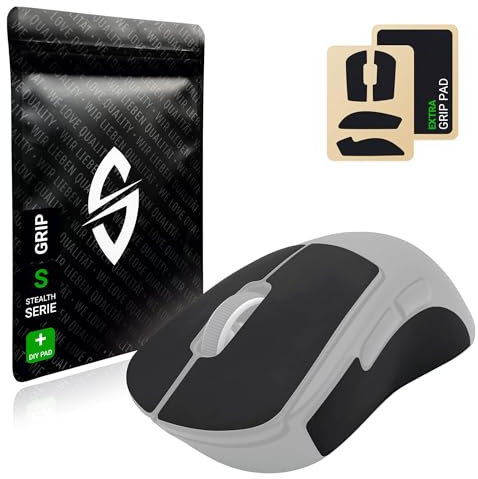 SensoryBoost Grip Tape Set für Logitech G PRO X Superlight 2 DEX (+ extra Grip-Pad) Schweißabsorbierend, extrem rutschfest, Ultradünn (0.5mm) Selbstklebend & Rückstandsfrei - Gaming Maus Zubehör