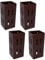 Fence Post Extender Holder Support 100mm x 100mm Easy Grip Panel Trellis 4PK