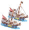 VICASKY 2er Set 3D Puzzle Piratenschiff Modellbausatz Für Erwachsene Und Ab 4 Jahren Kreatives Bastelspielzeug Aus Ideales Lernspielzeug Für Kleine Piraten