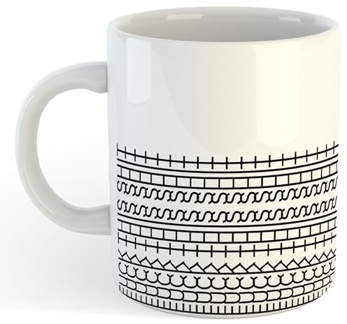 Fuck This Shit Pattern | Funny Gift Idea Cup Tea Coffee | 11oz Mug