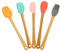 Hemobllo 1 set Spatole Professionali con Bamboo Utensili Ergonomici per Decorare Torte e Dolci Facili da Usare e Resistenti Al Calore