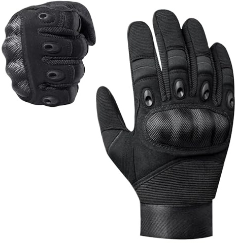 GREATRICH Motorradhandschuhe Herren, Moped Taktische Handschuhe Herr, Einsatzhandschuhe Männer, Touchscreen-Funktion, Security Handschuhe Atmungsaktive, für Motcross, VTT Bike, Roller, Outdoor