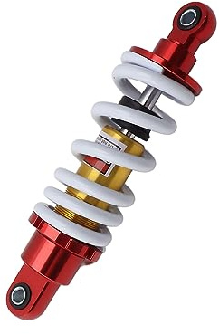 SENECESLI Einstellbarer Stoßdämpfer, 240 Mm Motorrad-Federbein mit Einstellbarer Dämpfung und 12 Mm Feder, Kompatibel für ATV Scooter Dirt Bike Off-Road-Fahrzeug