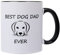 Funny mug-11 oz Kaffee mugs-dog Mom Dad Lover Geschenke Pet Inhaber Rescue Geschenk Kaffee Becher Tee Tasse dog dad White black edge