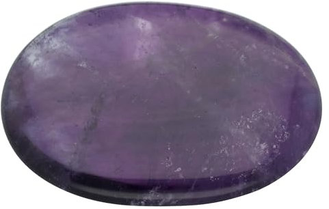 Pietra a disco di ametista | Pietra tascabile di alta qualità | Sorgente di vita Plus, 1 Stück (1er Pack)