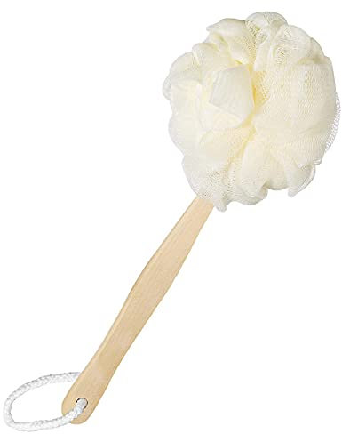 Long Handle Loofah Back Scrubber Bath Shower Sponge Brush Exfoliating Scrubber for Men Women