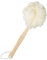 Healifty Body Scrubber for Shower with Wooden Long Handle Loofah, Body Shower Brush Back Scrubber, Loofah Sponge for Use in Shower and Bath, Exfoliate Dead Skin for Women, Men, Seniors