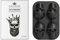 The Empire Products® 3D Totenkopf Silikonform Eiswürfelform schwarz Auch als Backform, Kuchenform, Schokoladenform