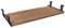 FRMSAET Bandeja para cajón para Teclado 53/60/76 cm Soporte de Madera para Debajo del Escritorio Plataforma de Altura Ajustable Herrajes para Muebles Accesorios de Oficina. (76 cm, Marrón)