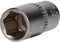BRILLIANT TOOLS BT020937 Douille 6 pans 1/4, 9 mm [Powered by KS TOOLS]