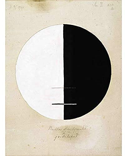 Artery8 Hilma Af Klint Buddhas Standpoint Earthly Life No 3A Unframed Wall Art Print Poster Home Decor Premium Leben Wand Zuhause Deko