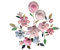 abc Home | Wanddeko Blumen | schöne Farben | kein Zusammenbau | groß