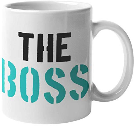 CHEMAGLIETTE! Tazza Stampata Divertente Idea Regalo Mug Simpatica Con Stampa The Boss