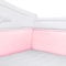 PW TOOLS Babybett-Polsterpolster, hautfreundliche Baumwolle Anti-Bump-Kinderbettpolster, Sicherheits-Baby-Schutzpolster, waschbares Kleinkind-Bett-Zubehör für Kleinkinder-Säuglings-Schlafzimmer