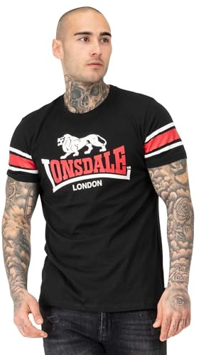 Lonsdale Herren T-Shirt Normale Passform HEMPRIGGS