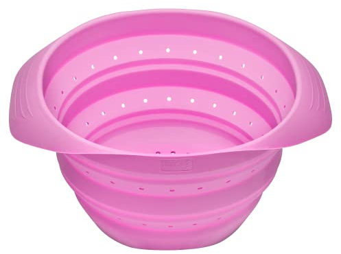 LURCH 210286 Faltsieb 2l Silikon UV ProTech grape