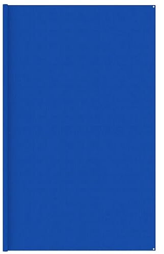 vidaXL Zeltteppich 400x500 cm Blau HDPE