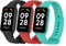 BRLYYOE Correas Compatible para Xiaomi Mi Band 8 Active, Correa Xiaomi Redmi Smart Band 2 Colorido Silicona Reloj Recambio Transpirable Impermeable Pulseras de Repuesto para Xiaomi Smart Band 8 Active