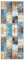 ZUZEKU Vintage Läufer Flur Küche Waschbar rutschfest 90X180cm Marokko Style Bunt Lang Küchenteppich Flurteppich Teppich Fur Korridor Wohnzimmer Schlafzimmer Meterware Anpassbar