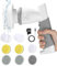 Cepillo Electrico Limpieza Hogar, Cepillo Limpieza Electrico con 8 Cabezas de Cepillo Reemplazables, 2000 mAh Cepillo Limpieza Ducha Inalámbrico, Power Spin Scrubber para Baño Cocina Esquinas Coche