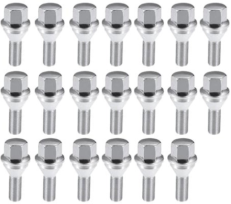 A ABSOPRO 20 Pz Bulloni per Ruote Auto No.6511051AA per Jeep Cherokee 2014-2021
